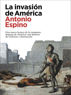 cover image of La invasión de América